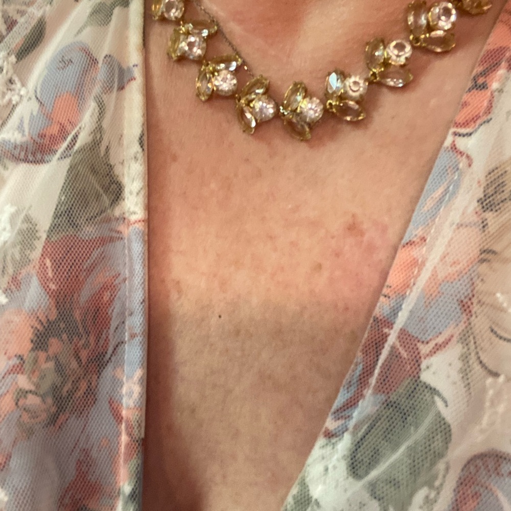 Rare J. Crew Crystal Necklace - Picture 2 of 9